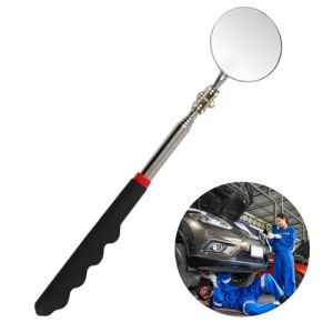 Miroir D'inspection,Miroir Télescopiques,Automobile Mécanique Outil Miroir,Miroir D'inspection Réglables,Miroir Télescopique Miroir Tool,Miroir Dinspection Rétractables,Miroir Dinspection Télescopique (RONG LII, neuf)