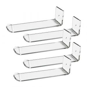 Serre-tête pour femme, 3/5/6 pièces, support mural pour cheveux, support mural en acrylique, support de rangement pour cravate, bandeau à suspendre, bracelet transparent (YingJieGS, neuf)
