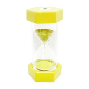 Sablier à minuterie, Sablier Enfant, Minuteur Sabliers, Sablier Sécurité Enfant, Coloré Sablier Sable Horloge Minuteur, Minuterie de Cuisine, décoration de Bureau à Domicile,30 Minutes, Jaune (Dream HorseX, neuf)