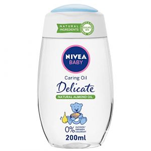 Nivea Baby Caring Oil Lot de 3 flacons d'huile hydratante intense sans parabens 200 ml (Dealon, neuf)