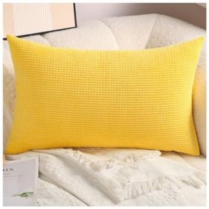 Taie D'oreiller 50x70,60x80 Extensible Housse De Coussin 30x50, Taie Oreiller 40x60,Housse D'oreiller 40x70 Rectangulaire Velours C&ocirc;tel&eacute; Housses De Coussin Luxe Style Pour Canap&eacute; ( Color : #3 , Size : (leeupault, neuf)