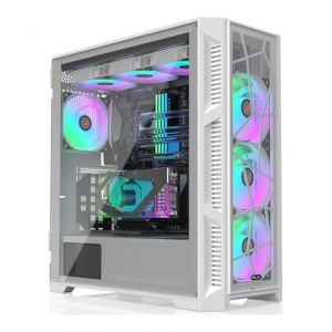 Raijintek PONOS Ultra Midi-Tower, Tempered Glass - wei&szlig; (Neo-media, neuf)