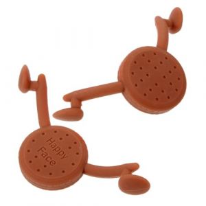 WOONEKY Lot de 2 Appareils Orthodontiques pour Corriger le Sourire, Entra&icirc;neur de Sym&eacute;trie Faciale en Plastique Marron, Outil D&rsquo;exercice Buccal pour Lifting Facial et Am&eacute;lioration (Jan Yagers, neuf)