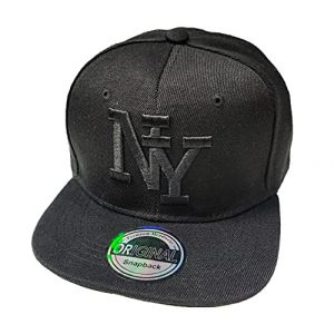 J26 Casquette de baseball américaine pour enfant - Casquette de baseball - Pour enfant, Noir , taille unique (JameStyle26, neuf)