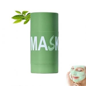 Grevea Green Tea Deep Cleanse, 2025 Nouveau stick masque au th&eacute; vert biologique, &eacute;limine les points noirs gr&acirc;ce &agrave; la vitamine E, hydrate, convient &agrave; tous les types de peau (1pcs) (QuanSuiTan-FR, neuf)