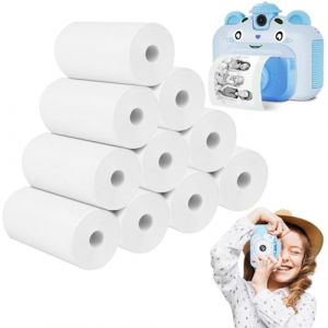 NVIYAM Papier Thermique, 10 Rouleaux Papier Imprimante Thermique, 57 x 25 mm Rouleau de Papier Thermique Blanc, Papier Thermique pour Appareils Photo iInstantanés pour Enfants (STOREVENTURASTEFANO, neuf)