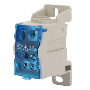 Boîte De Jonction, UKK-125A Bornier Electrique, Bornier de repartition, Boîte de Distribution, Bornier rail din, Bloc De Jonction Electrique Din, Pour Armoires De Distributio armoires haute tension (Vasting, neuf)