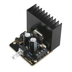 Fasizi Carte d'amplificateur st&eacute;r&eacute;o de Voiture, 30W + 30W Classe AB Amplificateur Audio de Voiture 2.0 Carte d'ampli st&eacute;r&eacute;o &agrave; Immersion Double Canal TDA7377 Mini Module d'amplification DC12V (FASIZI EU, neuf)