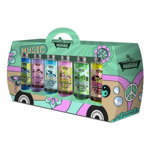 Les Petits Bains de Provence - Van Happy Édition Limitée : Pack de 6 Gels Douche 100ml - Senteurs Originales & Envoûtantes, pH Neutre, pour Tous Types de Peaux (La Malle Au Trésor, neuf)