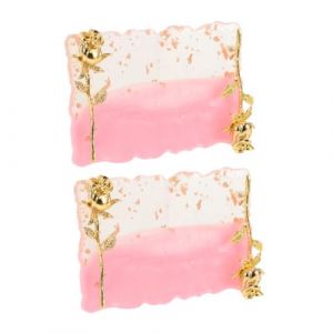 OATIPHO 2pi&egrave;ces Palette de M&eacute;lange pour Vernis &agrave; Ongles avec Plateau Ajustable Support pour Gel et Lot pour Nail Art (Tsun Ki-sung, neuf)