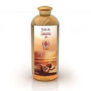 Camylle - Voile de Sauna Luxe - Fragrances à base d’Huiles Essentielles 100% Pures et Naturelles pour Sauna - Energisant aux arômes frais et envoûtants - 1000ml (Camylle, neuf)