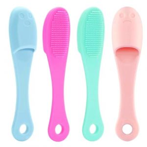 4 Pièces Brosse à Dent Chien Animaux,Brosse à Dents à Doigt,Kit Brosse à Dents Doigt,Brosse à Dent En Silicone Pour Chien,Pour Chiots, Chats Et Petits Animaux De Compagnie,Quatre Couleurs (NingNe Store, neuf)