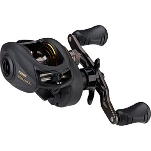 PENN Squall Low Profil Moulinet Léger à Tambour Tournant pour la Pêche en Mer, Pêche au Jig, Pêche Sur Épave, Stella, Pagre, Simano, Daiwa, Saltiga, Noir fumé (Tackle-Deals, neuf)