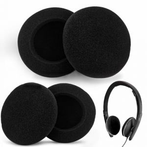 Lot de 4 coussinets de rechange pour casque Logitech H340, 6 cm, en mousse souple, pour Logitech G330/H609/H600, Sony et autres modèles, accessoires de gaming à domicile (ChangTengshop, neuf)