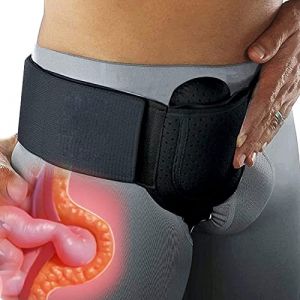 Bias&Belief Ceinture de Soutien Hernie Inguinale Homme,Post Op&eacute;ration pour Hernie de L'aine,Ceinture Medicale Ajustable Droit-Gauche,Ceinture Herniaire Facile &Agrave; Porter,Soulage Efficacement La Douleu (AMZ-FR(Excellente Qualit&eacute;), neuf)