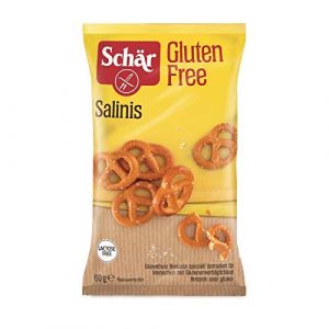 Sch&auml;r - Salinis Mini Bretzels Sans Gluten 60G - Lot De 4 - Prix Du Lot - Livraison Rapide En France M&eacute;tropolitaine Sous 3 Jours Ouverts (LOGAN MALL, neuf)