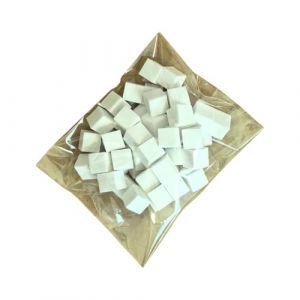 Lot de 50 éponges à ongles souples pour ongles Blanc/coloré (jihehome, neuf)