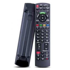 GOUYESHO T&eacute;l&eacute;commande de Rechange Compatible avec t&eacute;l&eacute;commande Panasonic TV N2QAYB000752 TX-L32DT30 TX-L32DT35 TX-L32ET5B TX-L37DT35 TX-P42GTX34 TX-P42ST30Y TX-P46GT30Y TX-P46GTN33 TX-L55ET5E (RETROSUN, neuf)