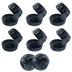 Dtoterul Cache Boutons de Cuisini&egrave;re &agrave; Gaz 8 Pi&egrave;ces Protecteur de Boutons de Four Couverture de Bouton Couvre Boutons de Cuisini&egrave;re Couverture de Bouton Four Protections pour Cuisini&egrave;re &agrave; Gaz (Dtoterul, neuf)