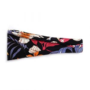 Fourrure Amovible absorbant la sueur élastique de sport de de yoga d'impression occasionnel de femmes Couvre Lit Fourrure Rose (Black, One Size) (Binai maoyi, neuf)