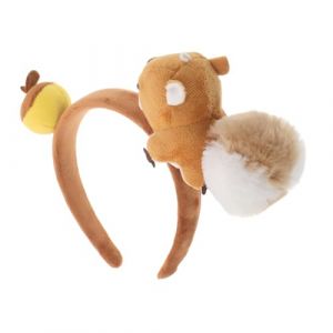 Garneck Bandeau &Eacute;cureuil pour Gar&ccedil;on Fille Serre-t&ecirc;te D&eacute;guisement Animal Bandeau Fantaisie pour F&ecirc;te Accessoire T&ecirc;te &Eacute;cureuil Peluche D&eacute;coration D&eacute;guisement (Eerstra, neuf)