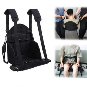 Bandouli&egrave;re de transfert pour tout le corps, rembourrage de si&egrave;ge en nylon, sangle de levage pour fauteuil roulant avec &eacute;paule, sangle de transfert pour personnes &acirc;g&eacute;es, ceinture de fauteuil roulant (iglood, neuf)