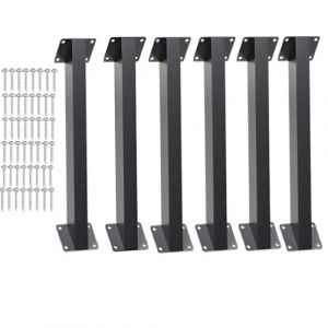 Support d'angle De 45 Degrés, Structures De Support, Support Poteau Bois Kit De Bricolage, Support d'angle, Joint Intérieur pour Gazebos, Pergola, Poteau en Bois Équerre De Fixation, 6 Pièces (Zhang cheng shangcheng, neuf)