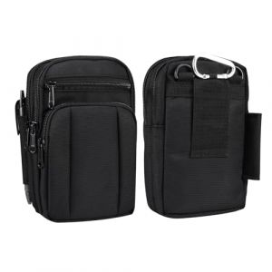 Sac de Ceinture pour Téléphone Portable Homme, Sac de Poitrine Imperméable, Sacoche Bandoulière Ceinture Homme Smartphone Étui de Ceinture Sac de Taille Sac Banane Holster avec Boucle de Ceinture (Beeyan, neuf)