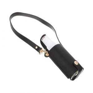 Ipetboom Flacon de Voyage avec &Eacute;tui Simili Cuir Flacon Pulv&eacute;risateur &agrave; Main Suspendu pour Lotion Pratique Compatible Sac &agrave; Dos Facile &agrave; Remplir et Conserver (Cowan Micro, neuf)