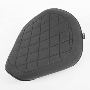 TAZGANTAX Coussin de siège de passager arrière + coussin de siège de conducteur avant pour H-onda Rebel CMX 300 CMX 500 Rebel 300 Rebel 500 2017-2022 (Siège du conducteur avant - Noir) (RENISMOTO-EU, neuf)