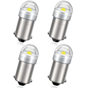 SOFOC BA9S Ampoule LED 6V 12V 24V 6-30V AC/DC 6000K Blanc BA9 T4W 233 53 Ampoules pour Plafonnier Voiture Coffre Plaque Immatriculation .etc 4pcs (Sofoc-EU, neuf)