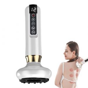 DAJASD Masseur Anti Cellulite, Masseur De Cellulite &agrave; Main &eacute;lectrique, Masseur De Graisse &agrave; 12 Niveaux, Appareil Cellulite Efficace avec C&acirc;ble USB, Pour L'abdomen,Cuisses (Blanc) (YIJIA-EU, neuf)