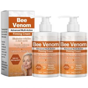 BotoxBee Crème anti-rides au venin d'abeille pour tous les types de peau Crème raffermissante multi-action avancée raffermissante et anti-rides (2 pièces) (aomean, neuf)