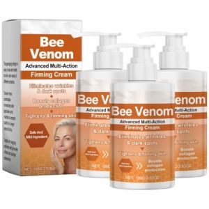BotoxBee Crème anti-rides au venin d'abeille pour tous les types de peau Crème raffermissante multi-action avancée raffermissante et anti-rides (3 pièces) (aomean, neuf)