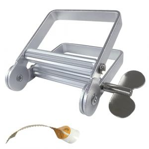 Presse-tube pour tous les tubes, presse-tubes, presse-tubes, presse-tube, presse-dentifrice, presse en acier inoxydable (Impi, neuf)