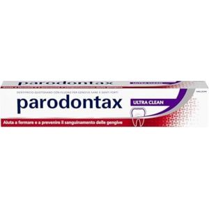 Parodontax Ultra Clean, Dentifrice qui aide &agrave; r&eacute;duire et &agrave; pr&eacute;venir les saignements des gencives et garder les dents fortes et la haleine fra&icirc;che, 75 ml (Nikilko2017, neuf)