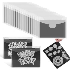 36 Pi&egrave;ces Feuille Magn&eacute;tique Adh&eacute;sive Plaque Aimant&eacute;e Adh&eacute;sive Papier Magn&eacute;tique Caoutchouc Feuilles Adh&eacute;sives Feuille Aimant&eacute;e Adh&eacute;sive Artisanat Gaufr&eacute; Scrapbooking Moules Rangement (PENG ZHIJIAN, neuf)