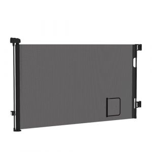 Barri&egrave;re de protection d'escalier, extensible, avec chati&egrave;re pour chat, barri&egrave;re de s&eacute;curit&eacute; pour b&eacute;b&eacute;, barri&egrave;re de s&eacute;curit&eacute;, pour b&eacute;b&eacute;s et animaux domestiques, convient pour les escaliers, les portes (muxixi, neuf)