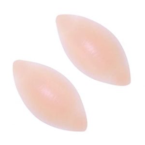 Upstore 1 paire d'inserts de poitrine en silicone souple pour soutien-gorge - Coussinets de poitrine - Filets de poulet - Insert de soutien-gorge push-up - Coussinet de moulage - Coussin rehausseur de (Econg, neuf)