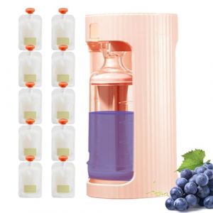 Lot de pochettes pour compote de pommes, trousse de sachets alimentaires, support de poche rechargeable, presse-purée portable, récipient de stockage de purée de fruits, pochettes alimentaires (taiyuanxumeiqiongshangmaoyouxiangongsi, neuf)