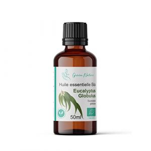 Huile Essentielle Bio Eucalyptus Globulus 50ml (Green Nature SAS France, neuf)