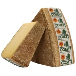 Comté d'été AOP fabrication artisanale affinage minimum 24 mois - 1kg - Pâte jaune avec cristaux et saveur noisette intense (Fromagerie du Chateau, neuf)