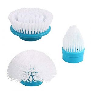 Graootoly Lot de 3 têtes de brosse de nettoyage électrique pour carrelage salle de bain cuisine multi-usages Turbo Scrub Rechangeable (liguohui5, neuf)