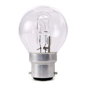 Lot de 10 ampoules halog&egrave;nes &agrave; ba&iuml;onnette BC B22 18 W = 25 W 240 V (General Lamps Ltd., neuf)