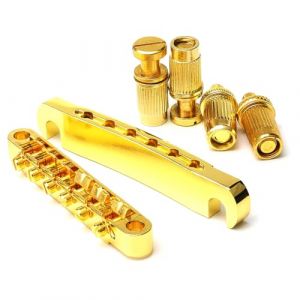 RuiJOTWAT Chevalet Tune-O-Matic pour guitare électrique LP SG Doré (jiahuidejia, neuf)