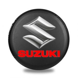 HCXYSZLB Housse Roue Secours de Voiture pour Suzuki Grand Vitara 4-Door 2007-2017,Housse de Pneu de Secours Antipoussi&egrave;re Imperm&eacute;able Housse de Roue Protection Accessoires,15inch (XiangTanHangKeJingShangMaoYouXianGongSi, neuf)