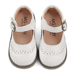 Cheerful Mario Chaussures Ballerines Filles Chaussures Mary Janes pour Filles Bébé Enfant 1-5 Ans Blanc 22 EU (Minga, neuf)
