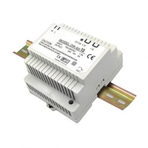 YEHEI -60-12 Transformateur 12 Volts 5 Amp&egrave;Res Alimentation Industrielle sur Rail DIN 220 V AC &agrave; 12 V DC (12 V) (Yuejixuan28, neuf)