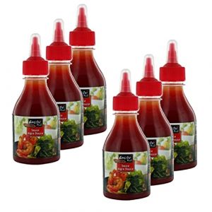 Lot 6x Sauce aigre douce - Bouteille 225g (Toilinux, neuf)