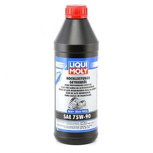 LIQUI MOLY Huile de boîte de vitesses haute performance (GL4+) SAE 75W-90, 1 L, Huile de vitesse, Huile hydraulique, SKU: 4434 (B+F Schmierstoff GmbH, neuf)